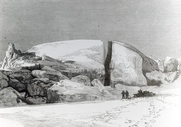 A Floe-Berg Aground, published in 